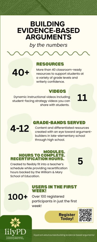 Building Evidence-Based Arguments by the Numbers